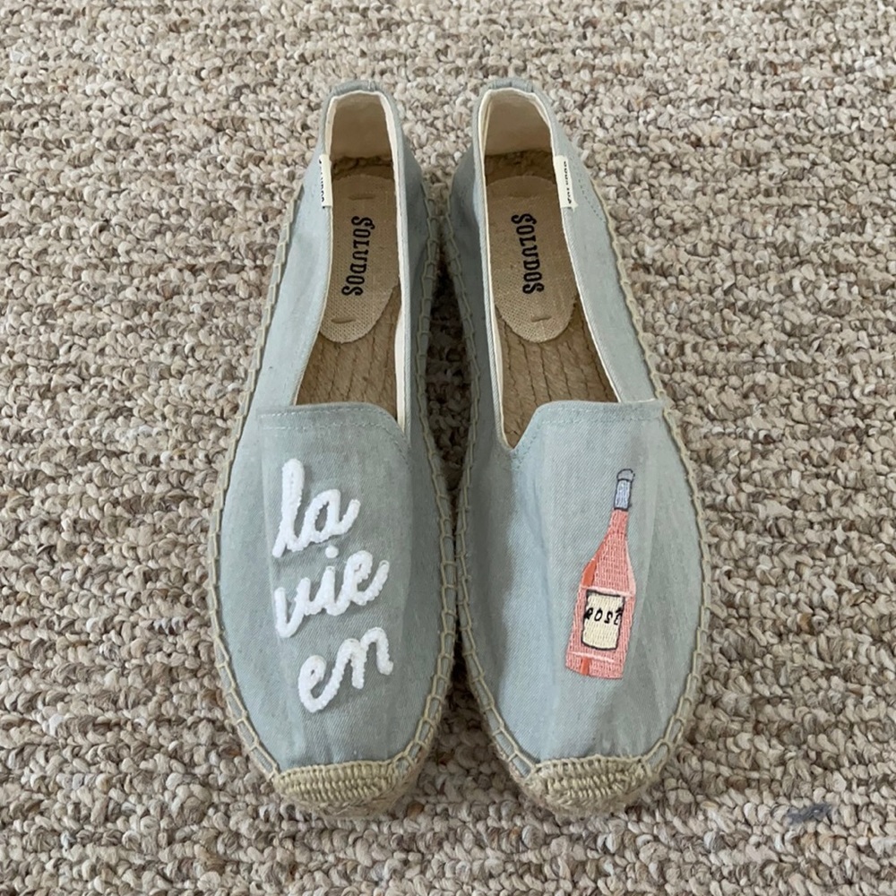 Soludos La Vie En Rosé shoes